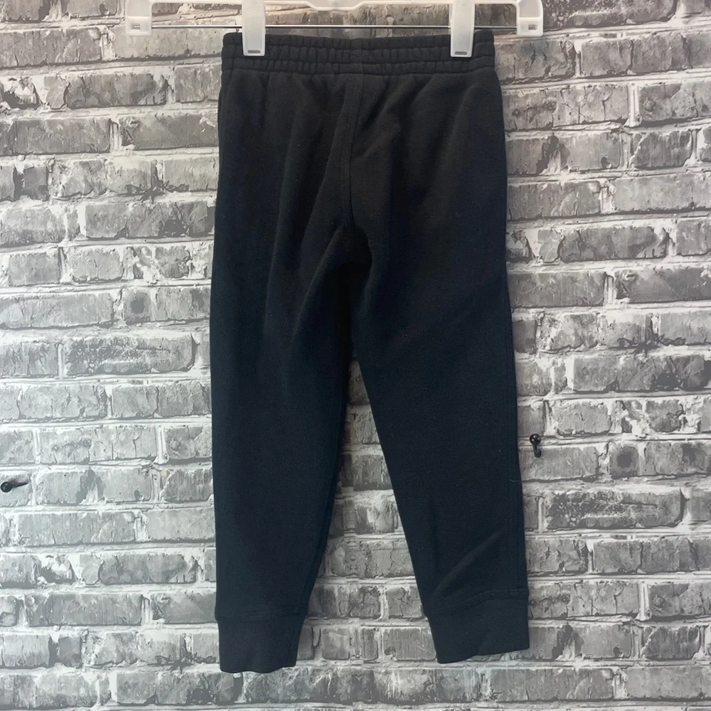 Nike Kids Black Sweatpants with‎ White Logo